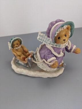 Cherished Teddies Gretchen 203351 Winter Brings a Season of Joy 1997 Figurine